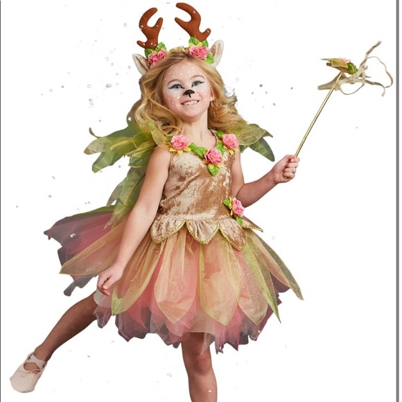 Halloween Fairy Dust Girls Tutu Costume Dress and accessories